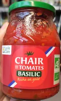 Chair de tomates basilic