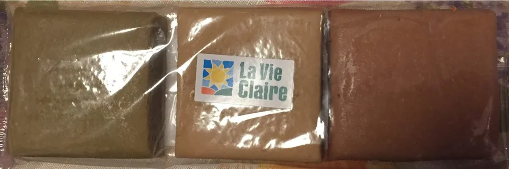 Pâte d'amande tricolore
