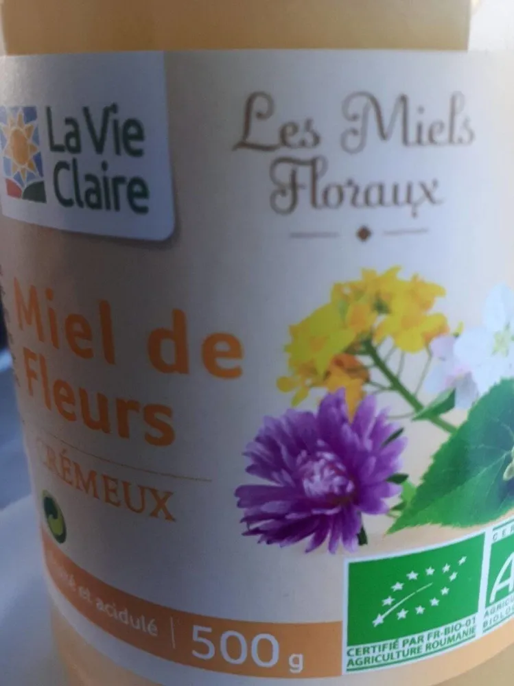 Miel de fleurs crémeux