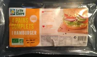 4 pains complets pour hamburger