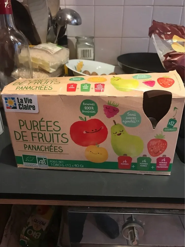 Purée De Fruits Panachées