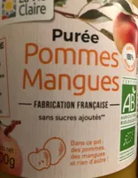 Puree pommes mangues