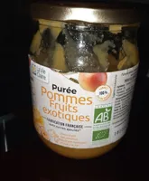 Purée pommes fruit exotiques