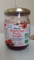 Purée pommes fruits rouges