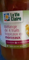 Mélange 4 fruits tropicaux en morceaux