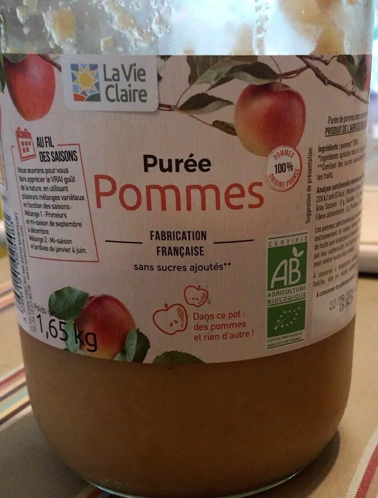 Puree pommes