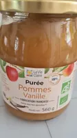 purée pomme vanille