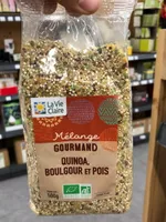 Mélange gourmand quinoa boulgour pois