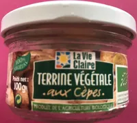 Terrine végétale aux cèpes