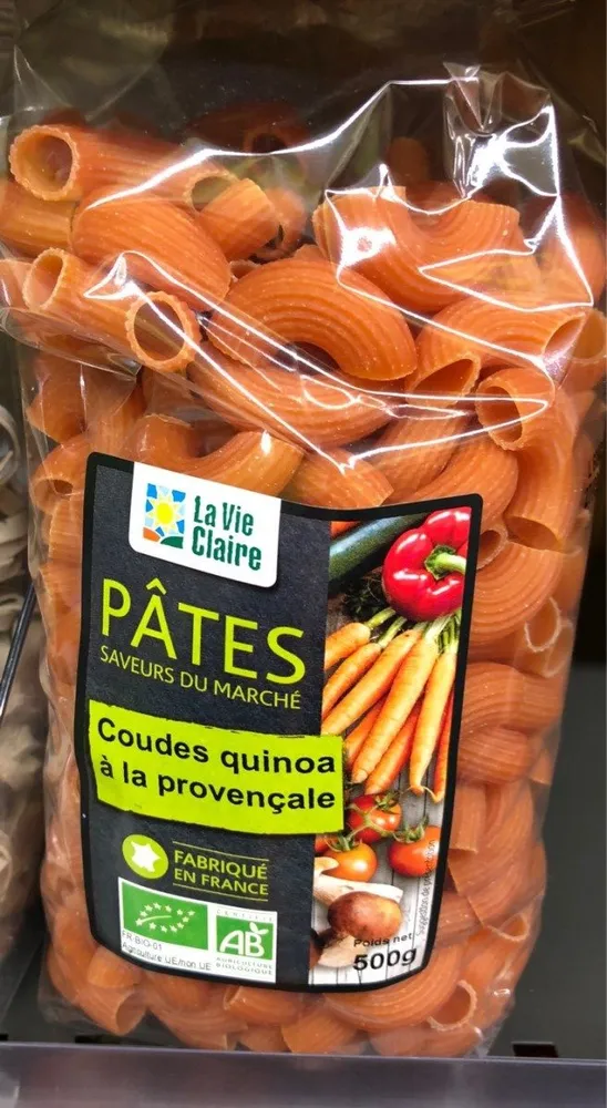 Coudes Quinoa à la Provençale Bio