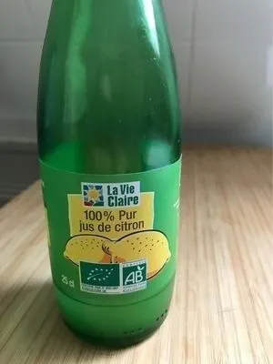 100% pur jus de citron