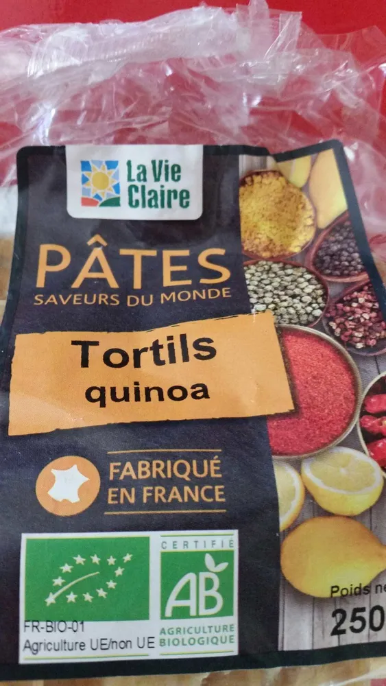 Tortils quinoa