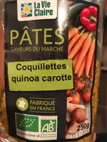 Coquillettes quinoa carotte