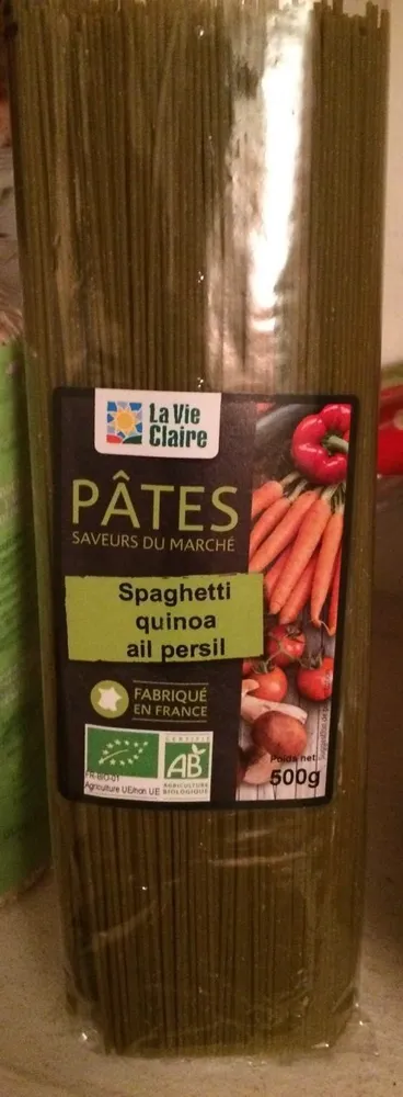 Spaghetti quinoa ail persil