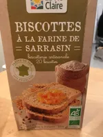 Biscottes à la Farine de Sarrasin