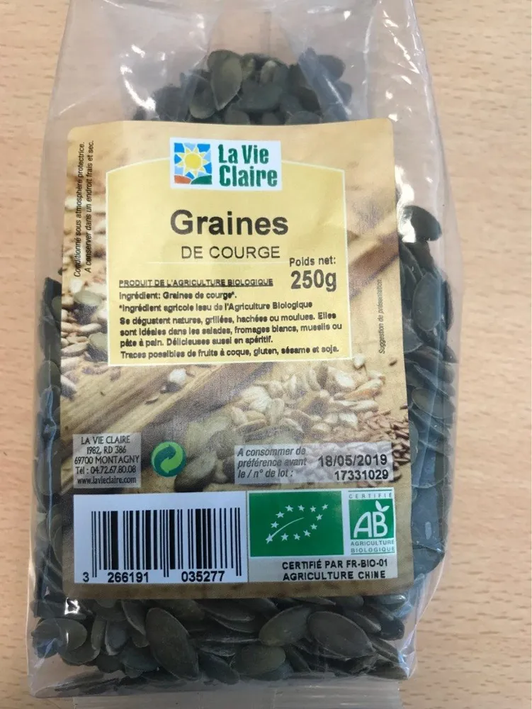 Graines de courge