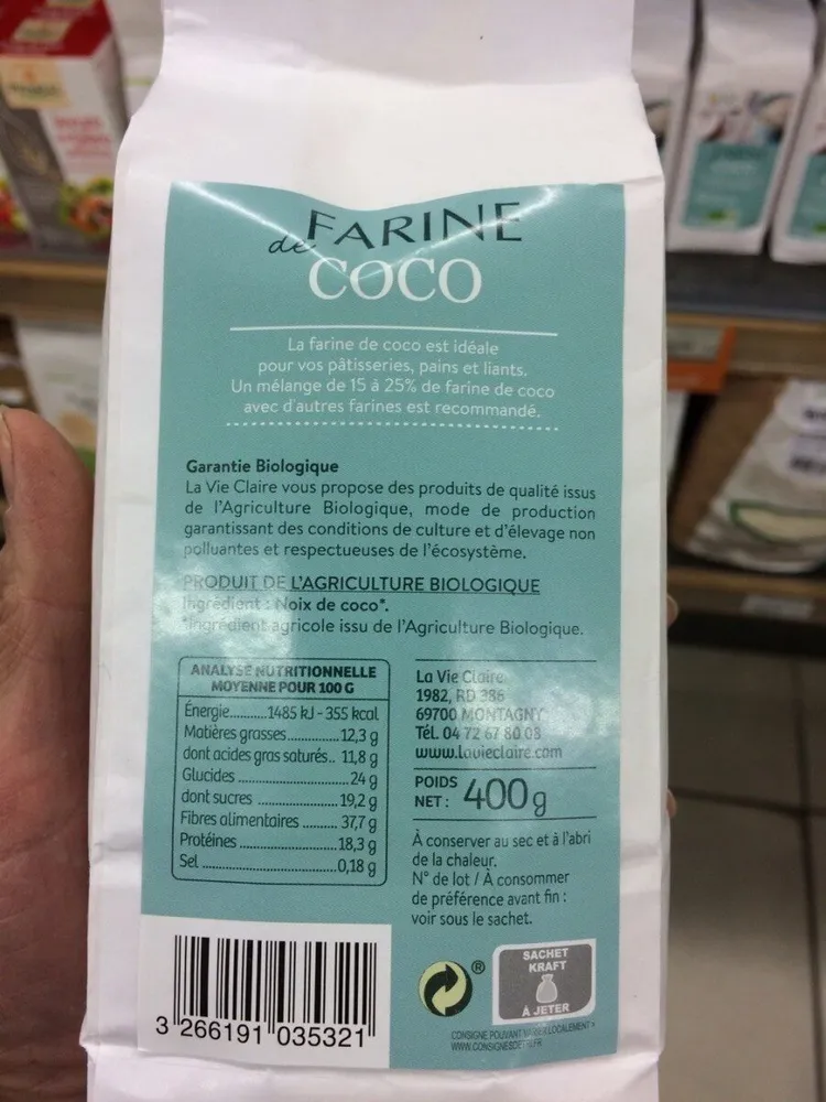 Farine de coco