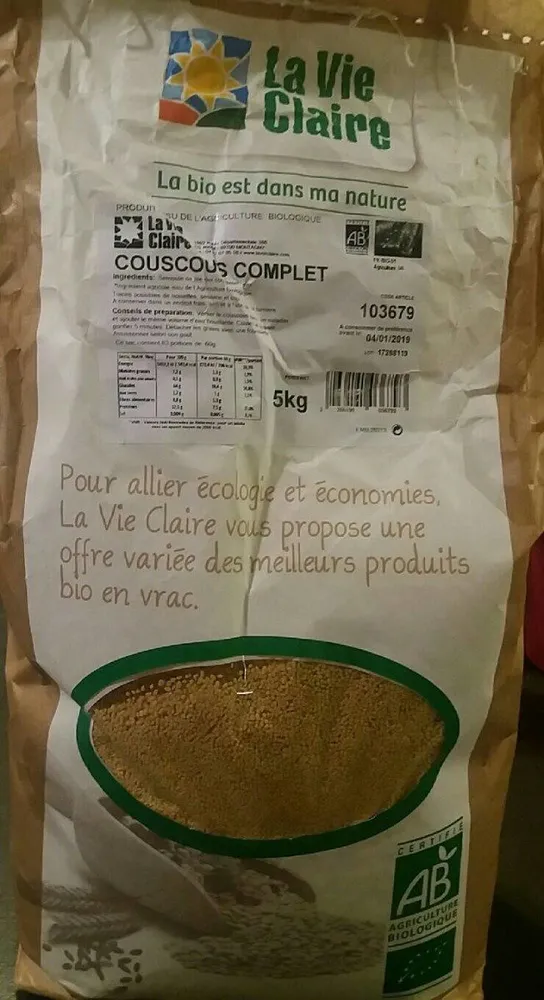 Couscous complet