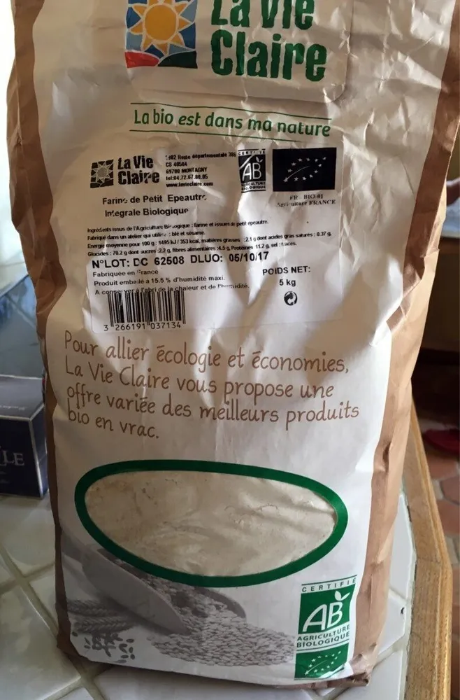 Farine de petit épeautre intégrale