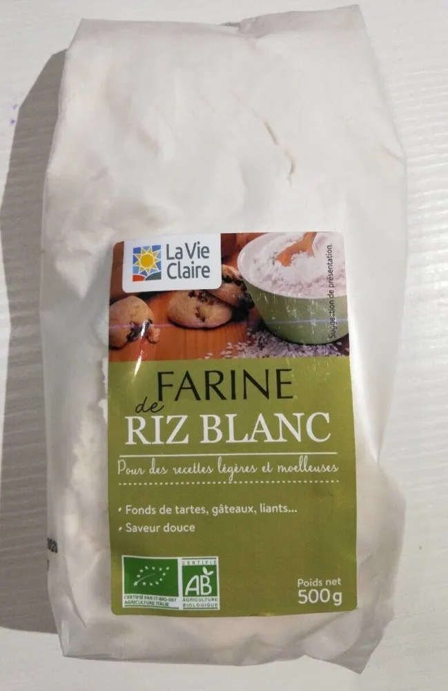 Farine de riz blanc