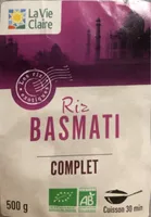 Riz basmati complet