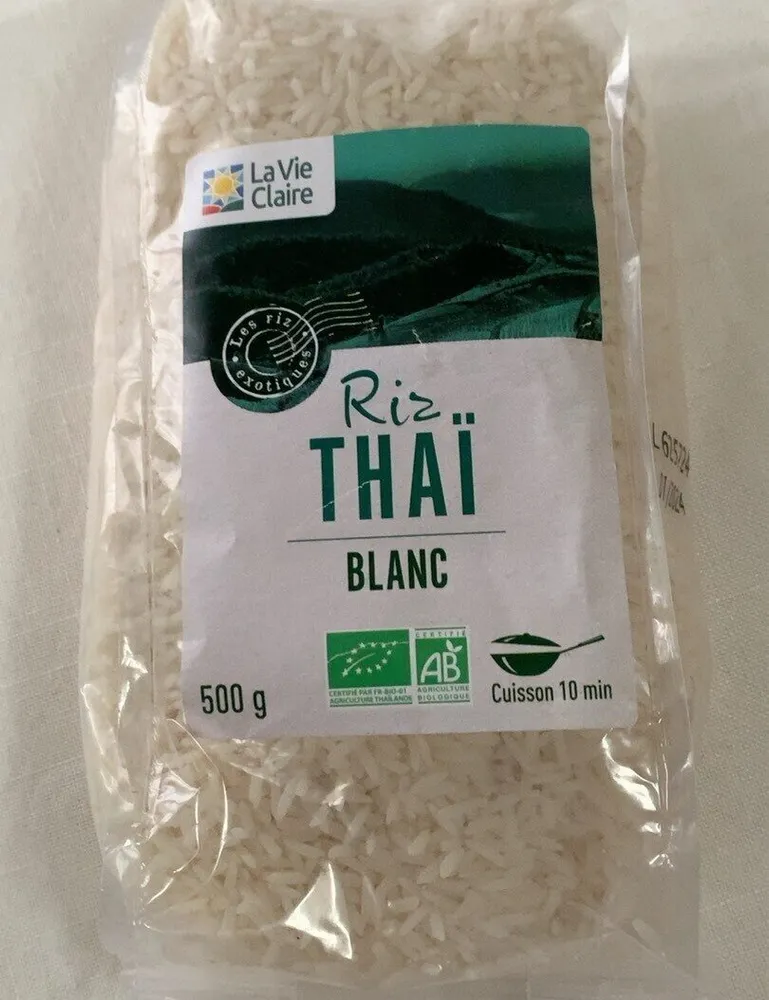 Riz thai blanc