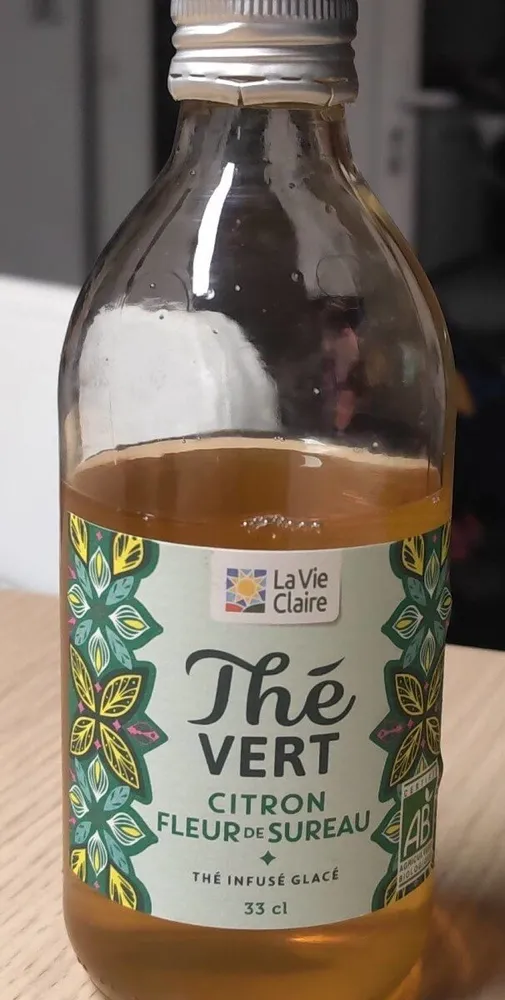 Thé vert citron fleur de sureau