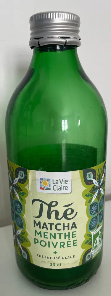 Thé matcha menthe poivrée