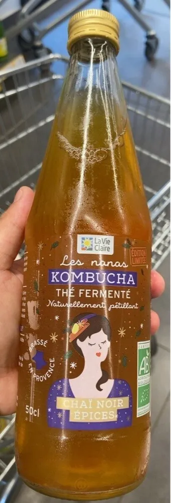 Kombucha Chaï Noir Epices