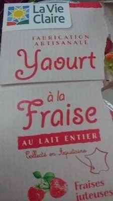 Yaourt à la fraise