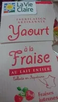 Yaourt à la fraise