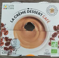 La crème dessert café