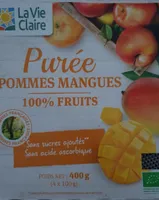 Purée pommes mangue