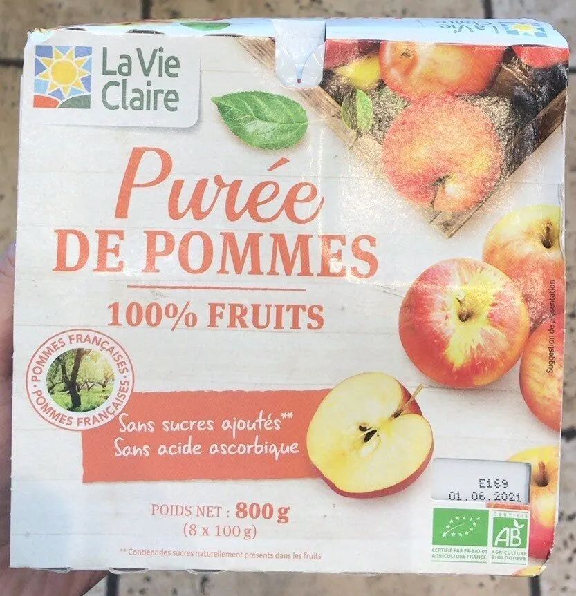 purée de pommes