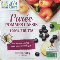 Purée pommes cassis