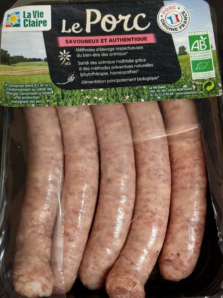 Le Porc - Saucisses chipolatas