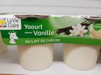 Yaourt vanille au lait de chèvre