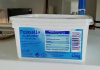 Faisselle au lait entier de vache