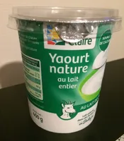 Yaourt nature au lait entier de chèvre