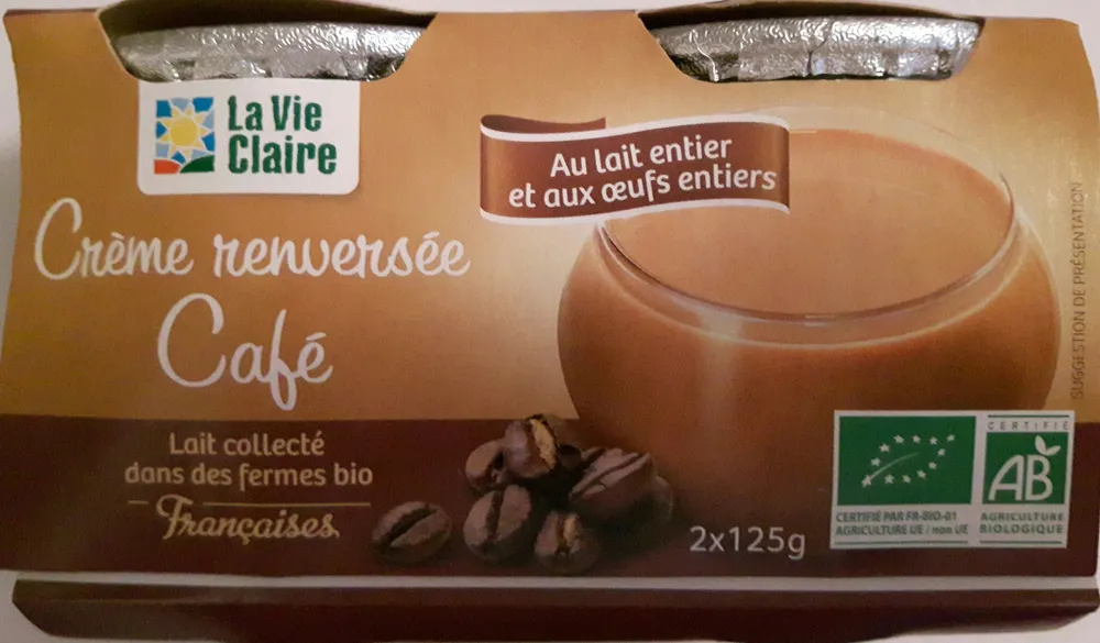 Crème renversé café