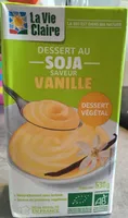Dessert au soja saveur vanille