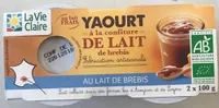 Yaourt confiture de lait de brebis