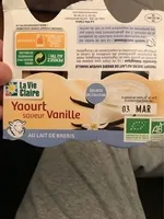 Yaourt saveur vanille