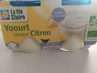 Yaourt saveur Citron