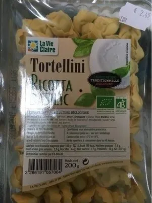 Tortellini Ricotta Basilic