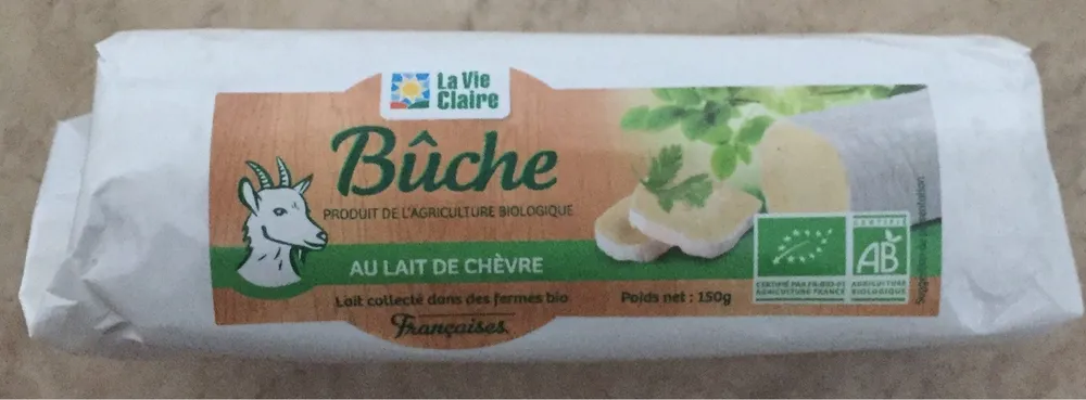 Bûche au lait de chèvre
