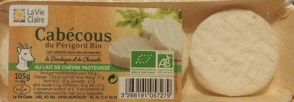 Cabécou du Périgord Bio