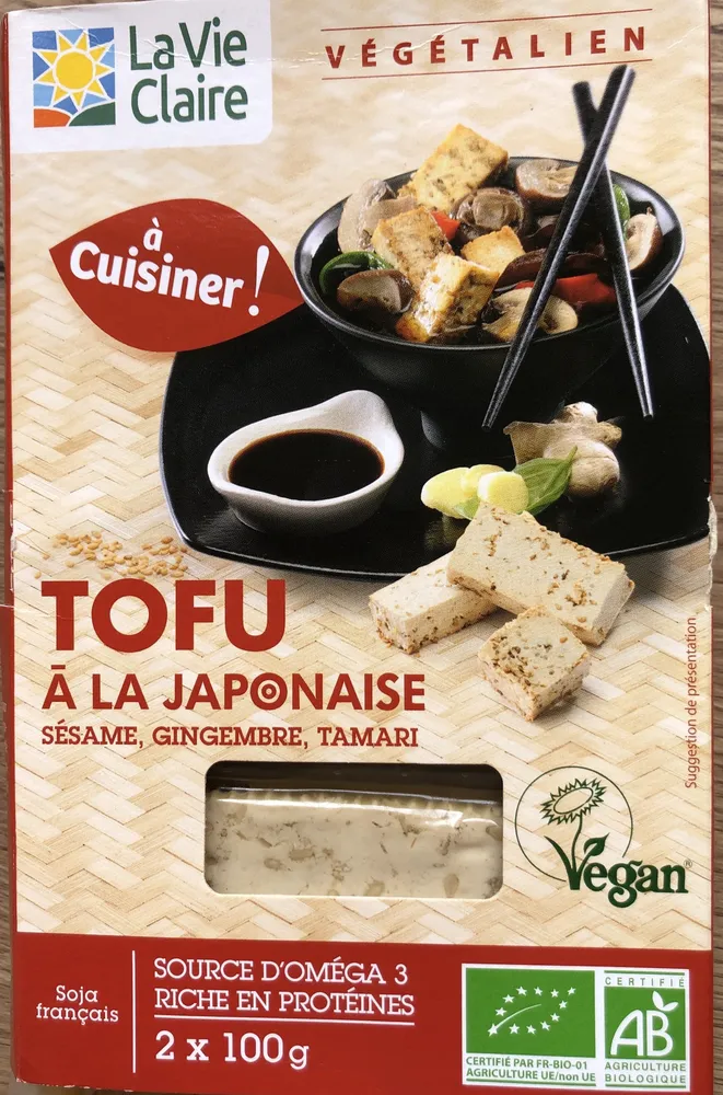 Tofu à la japonaise