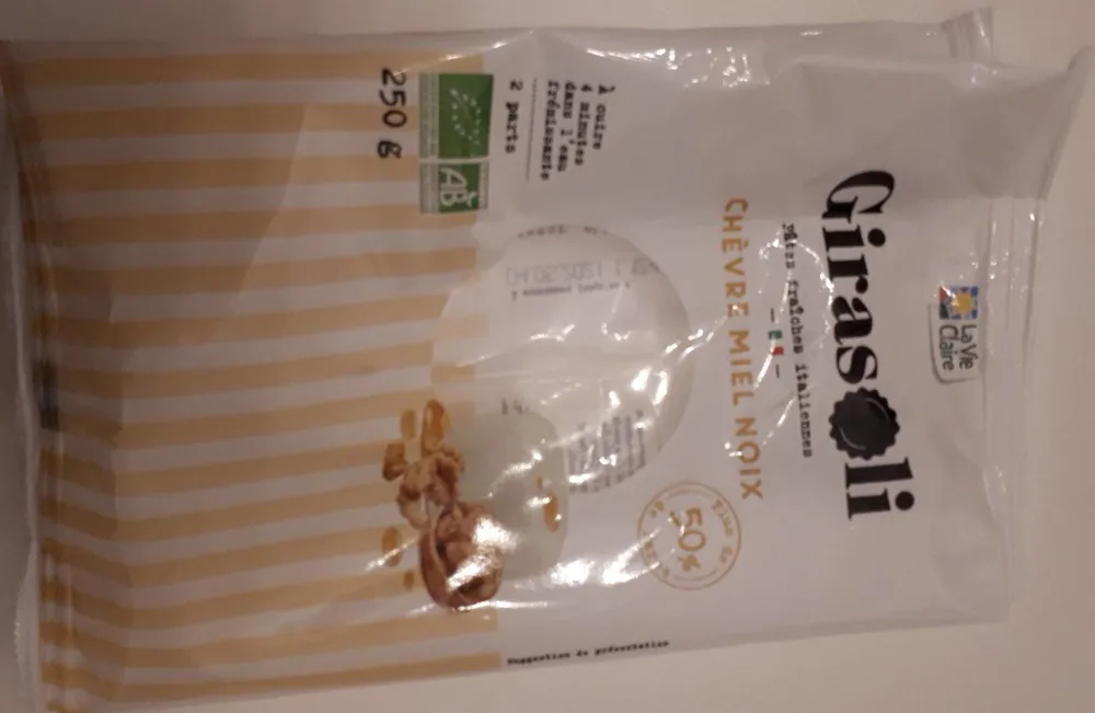 Girasoli chèvre miel noix