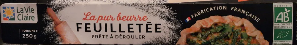 Pâte feuilletée pur beurre